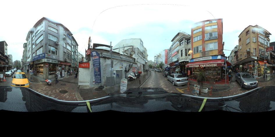 Omnidirectional videos of Istanbul used by GFZ to survey the building vulnerability for collapse and damage.
Courtesy - Foto: German Research Centre for Geoscience, Centre for Early Warning Systems / Turkish Catastrophe Insurance Pool