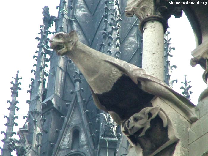 Apotropaion (Gargoyles), Notre Dame, Paris, France
Source (26.02.2014 www.shanemcdonald.me) 
Courtesy, Shane McDonald, Ireland
